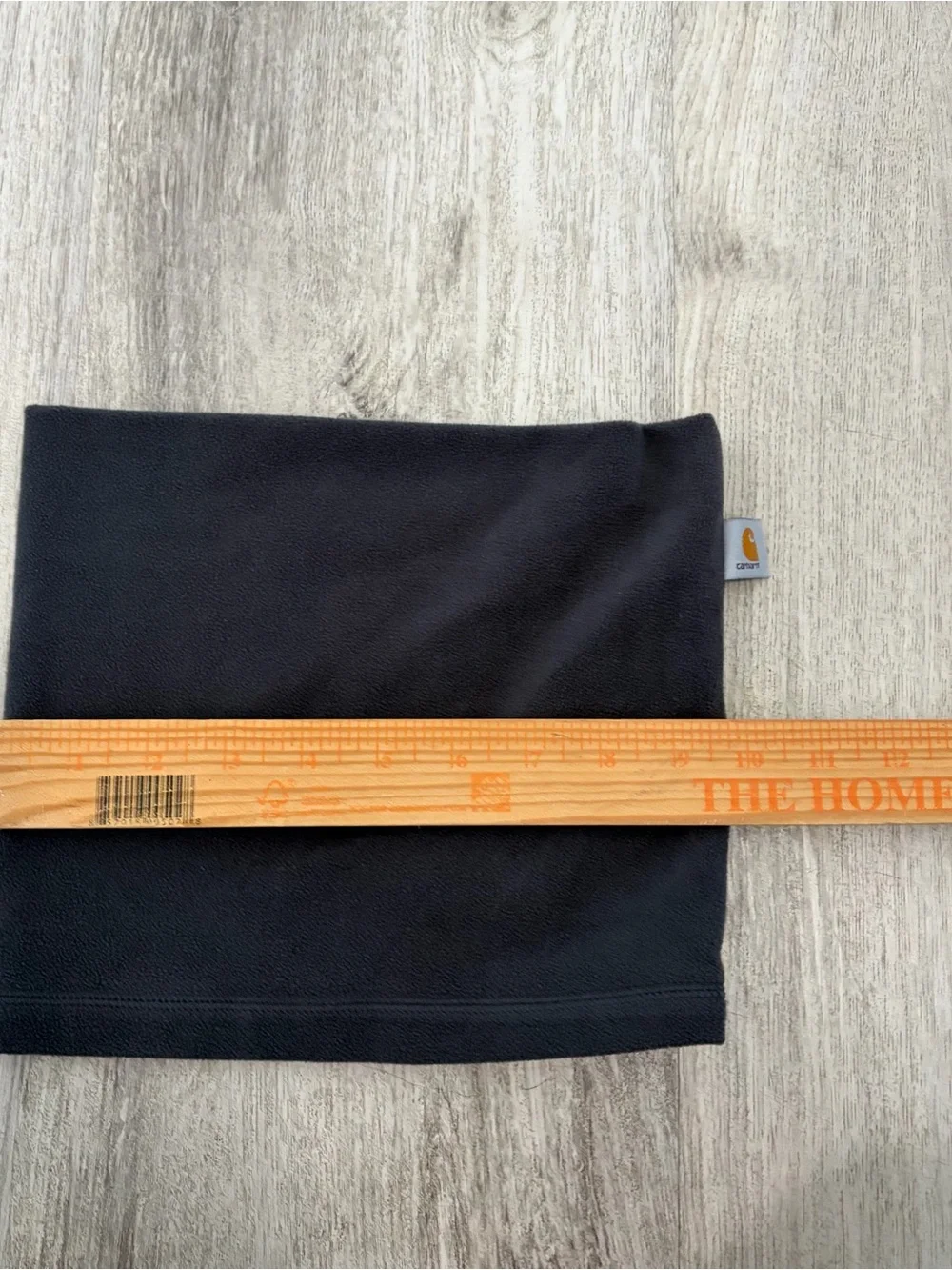 Carhartt fleece neck gaiter Warmer Scarf Winter Workwear Men’s Womens Gray Logo